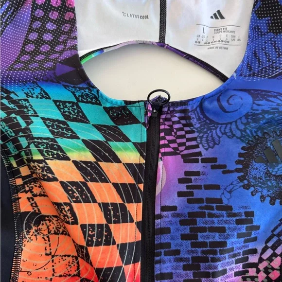 Nwot Jeremy Scott x Adidas jumpsuit sz L - Picture 8 of 12